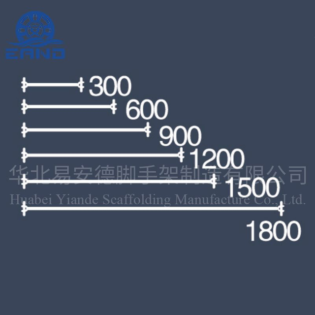 Ringlock Scaffold Horizontal Ledger for Heave Construction