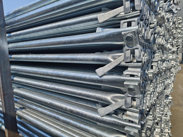 Construction Scaffold Material Ringlock Scaffolding Ledger China Reliable Ringlock Scaffolding System for Safe Construction Use