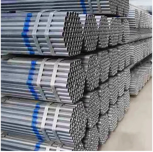 Scaffold Pole 48.3 mm Steel Tube 27mm Scaffold Tube Galvanize Pipe 6 Meter Round Galvanized Pipe 3 Inch ERW Gi Fence Tube 5 Tons