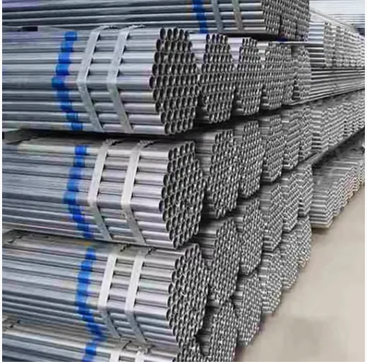 Scaffold Pole 48.3 mm Steel Tube 27mm Scaffold Tube Galvanize Pipe 6 Meter Round Galvanized Pipe 3 Inch ERW Gi Fence Tube 5 Tons